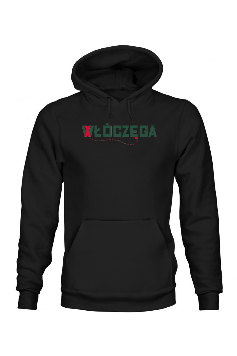 Bluza Męska z Kapturem Włóczęga Logo II