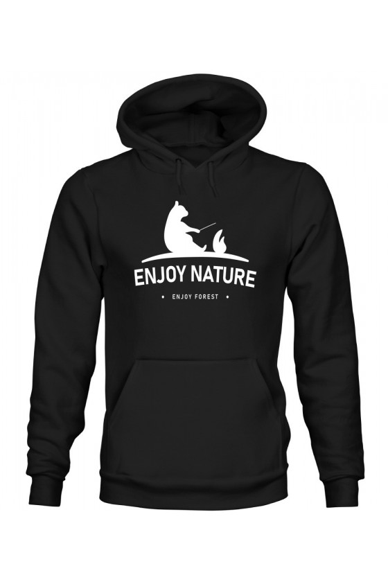 Bluza Damska z Kapturem Enjoy Nature, Enjoy Forest