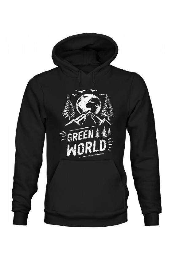 Bluza Damska z Kapturem Green World