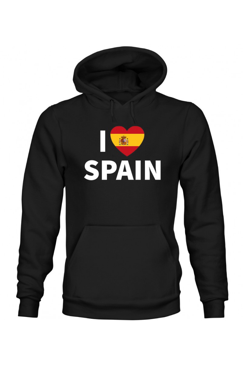 Bluza Damska z Kapturem I Love Spain