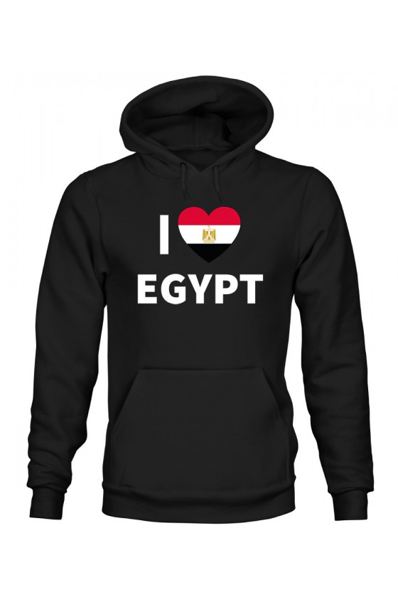 Bluza Damska z Kapturem I Love Egypt
