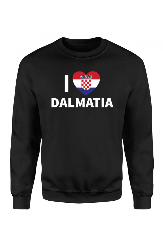 Bluza Męska Klasyczna I Love Dalmatia