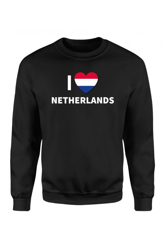 Bluza Męska Klasyczna I Love Netherlands