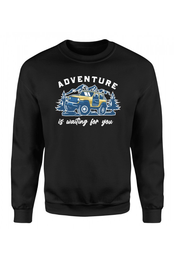 Bluza Męska Klasyczna Adventure Is Waiting For You