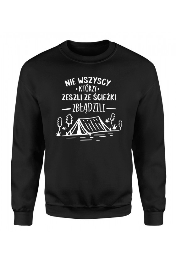 Bluza Damska Klasyczna Nie Wszyscy, Którzy Zeszli Ze Ścieżki Zbłądzili