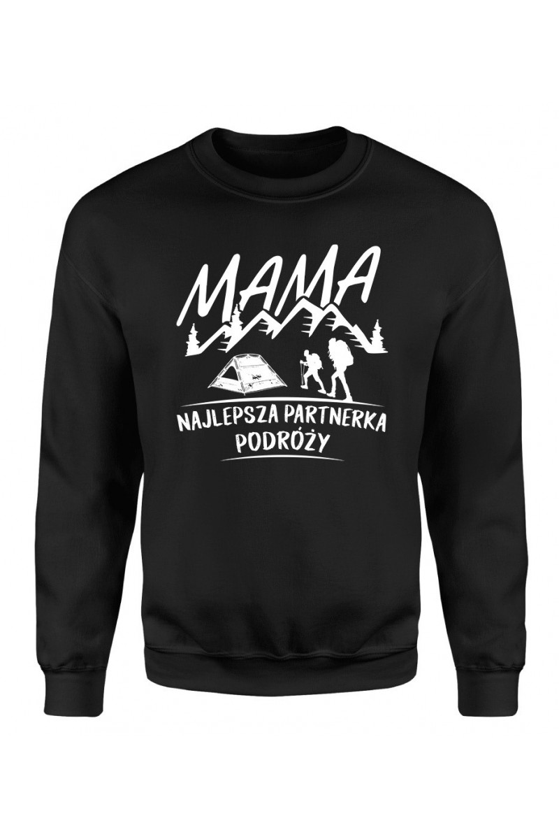 Bluza Damska Klasyczna Mama, Najlepsza Partnerka Podróży