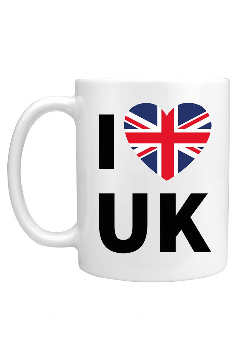 Kubek I Love UK