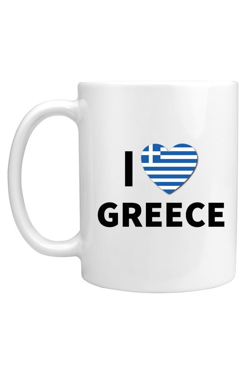 Kubek I Love Greece