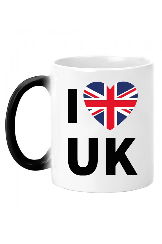 Kubek Magiczny I Love UK