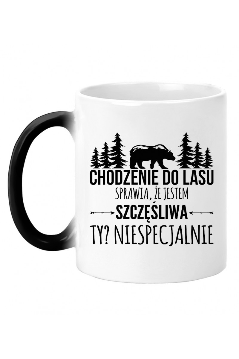 Kubek Magiczny Chodzenie Do Lasu Sprawia, Że Jestem Szczęśliwa