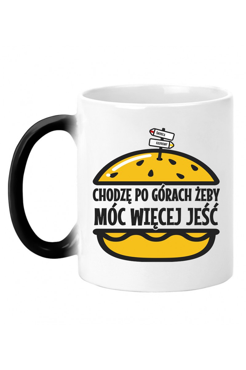 Kubek Magiczny Chodzę Po Górach, Żeby Móc Więcej Jeść