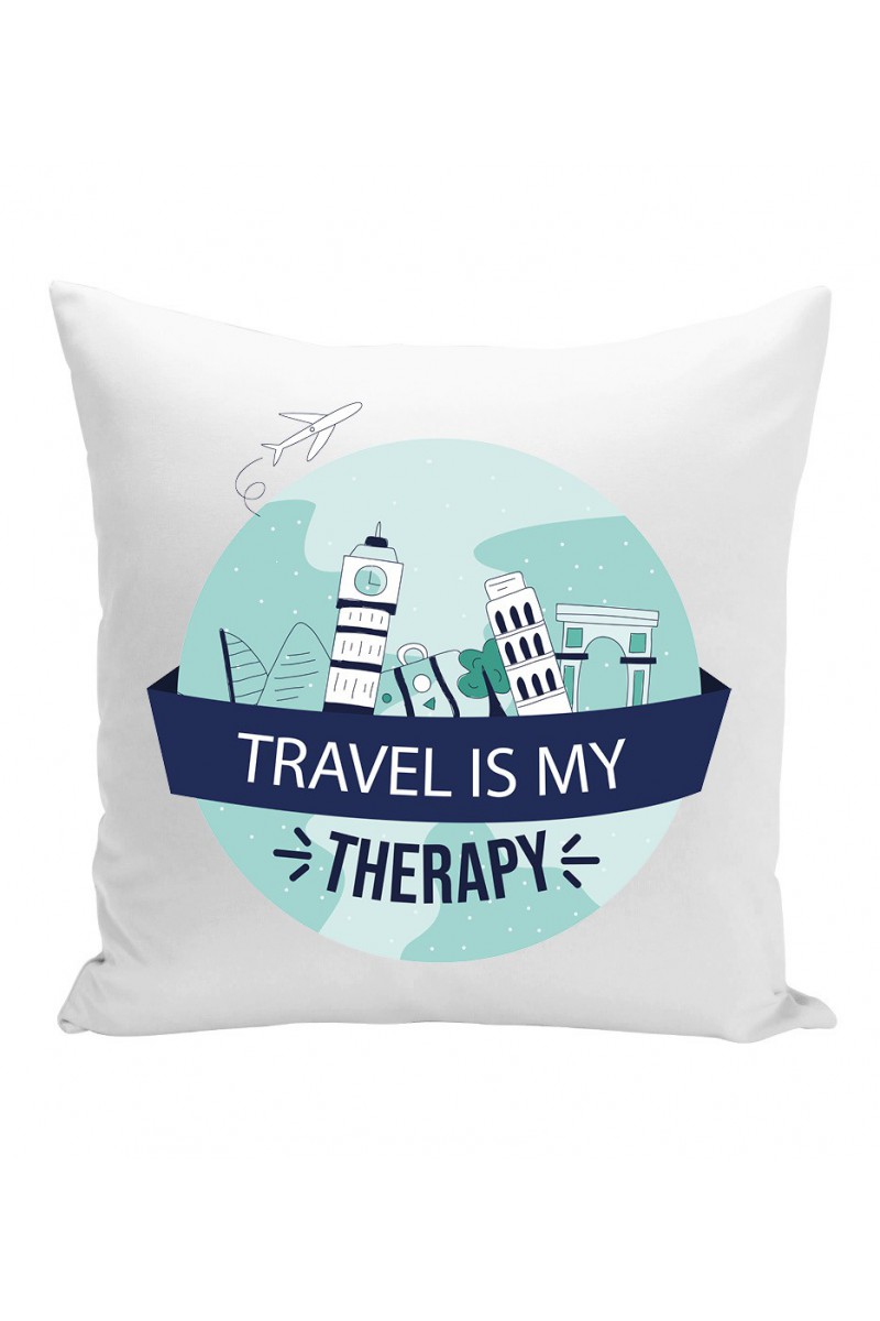 Poduszka Travel Is My Therapy II