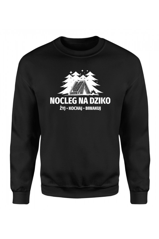 Bluza Męska Klasyczna Nocleg Na Dziko