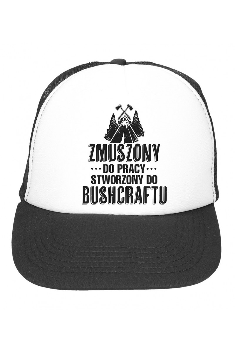 Czapka z daszkiem Zmuszony Do Pracy, Stworzony Do Bushcraftu