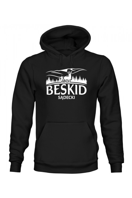 Bluza Męska z Kapturem Beskid Sądecki Pasmo Górskie