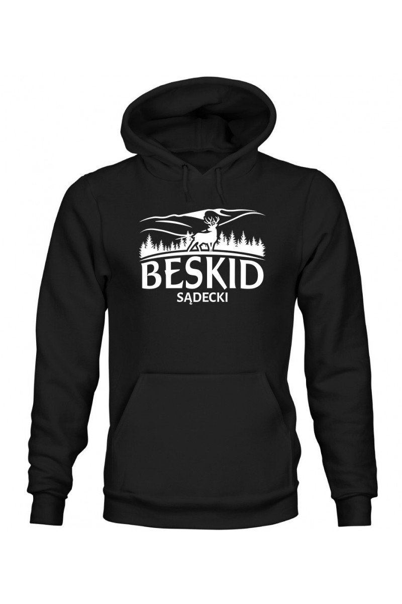 Bluza Męska z Kapturem Beskid Sądecki Pasmo Górskie