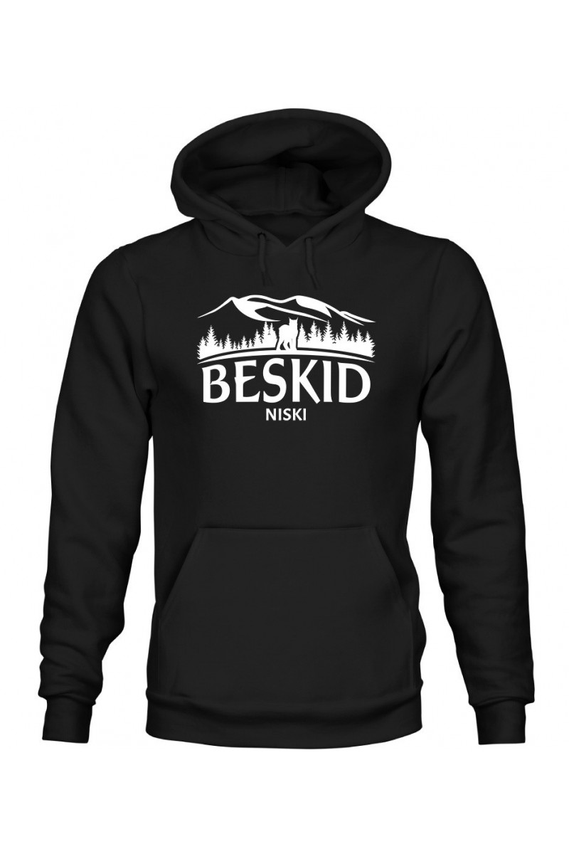 Bluza Męska z Kapturem Beskid Niski Pasmo Górskie