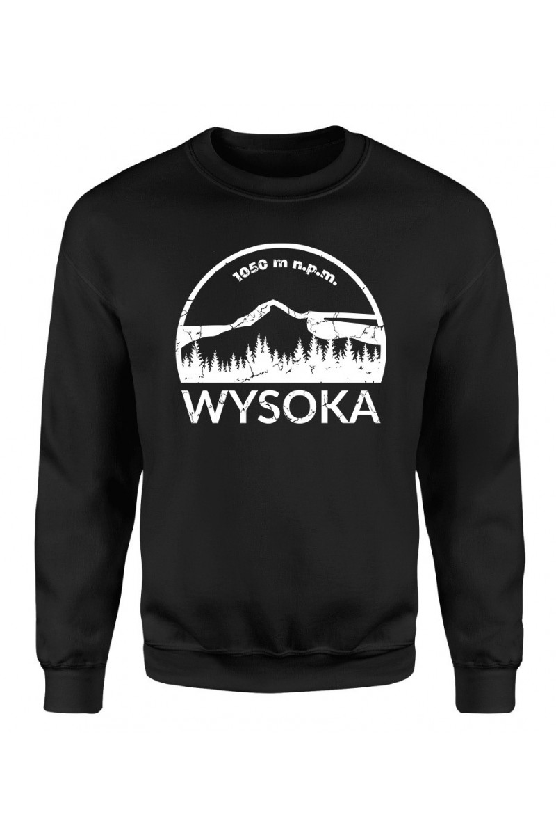 Bluza Damska Klasyczna Wysoka 1050m n.p.m.