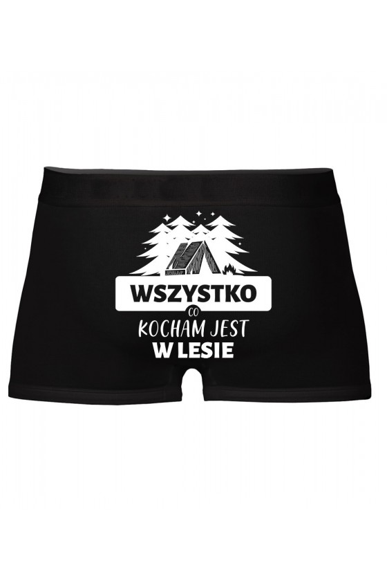 Bokserki Wszystko, Co Kocham Jest w Lesie