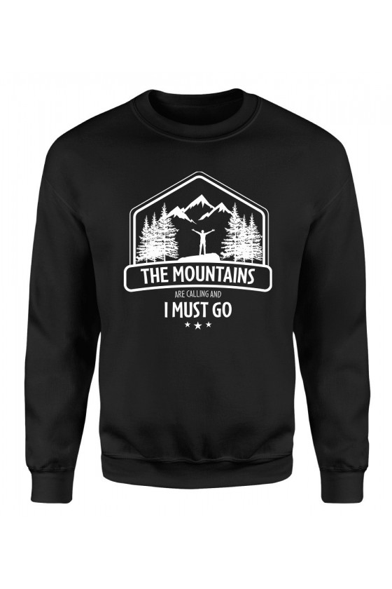 Bluza Damska Klasyczna The Mountains Are Calling And I Must Go