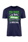Koszulka Męska Ten Facet Kocha Chodzenie Po Górach Ze Swoją Żoną