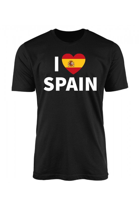 Koszulka Męska I Love Spain