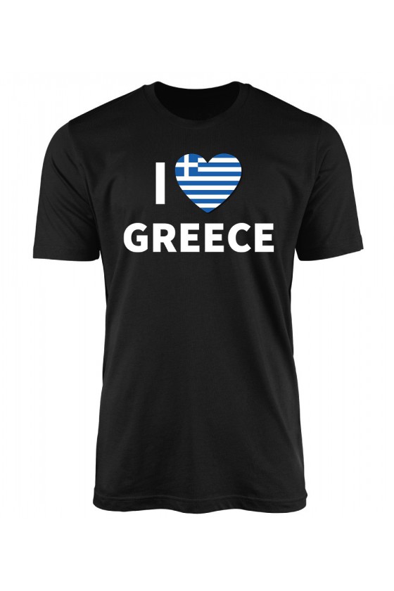 Koszulka Męska I Love Greece