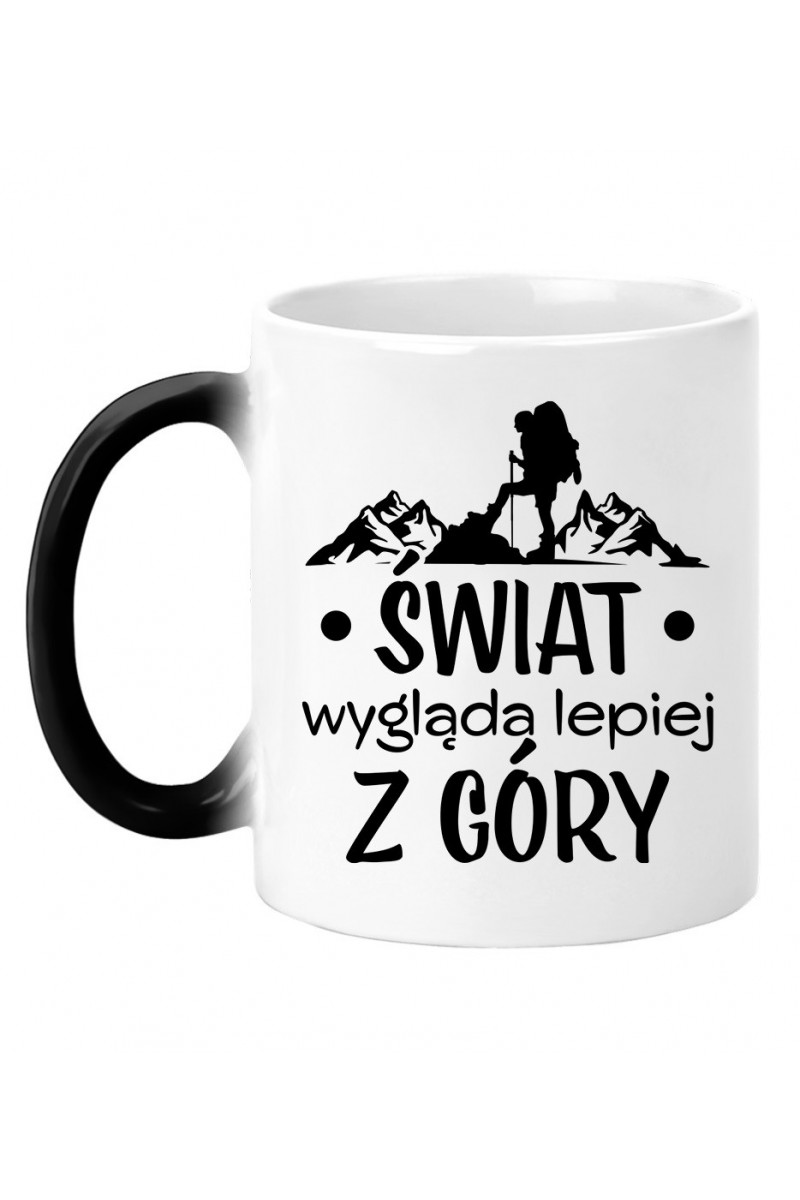 Kubek Magiczny Świat Wygląda Lepiej z Góry