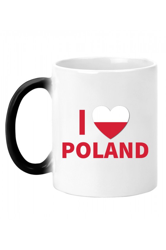 Kubek Magiczny I Love Poland