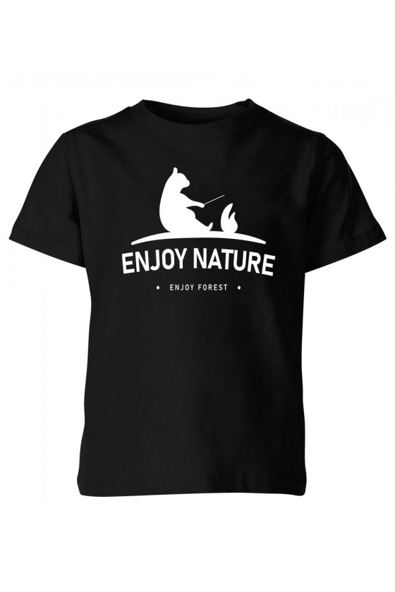 Koszulka Dziecięca Enjoy Nature, Enjoy Forest