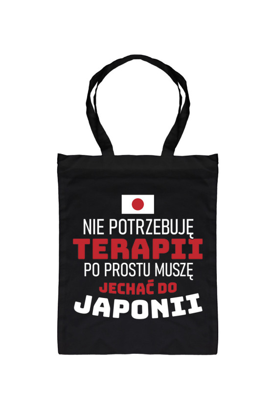 Torba Nie Potrzebuję Terapii, Po Prostu Muszę Jechać Do Japonii