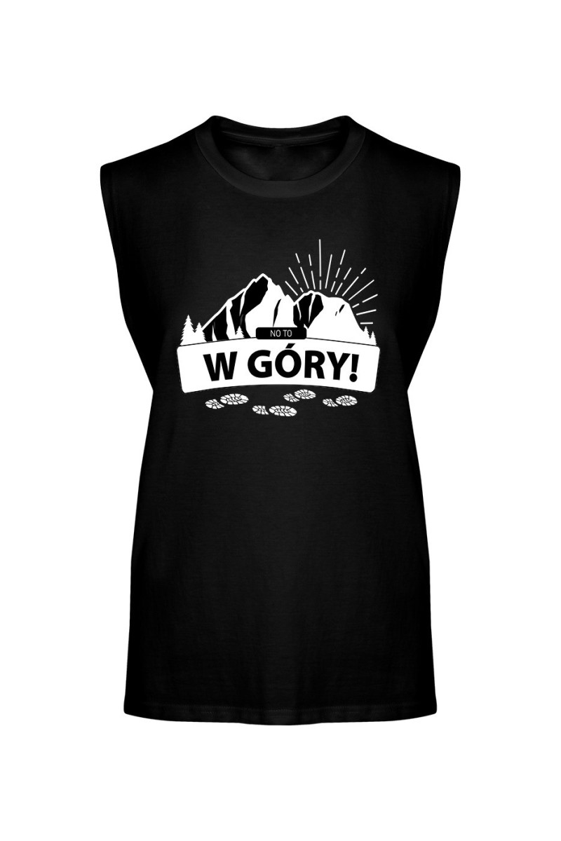 Koszulka Męska Tank Top No To W Góry!