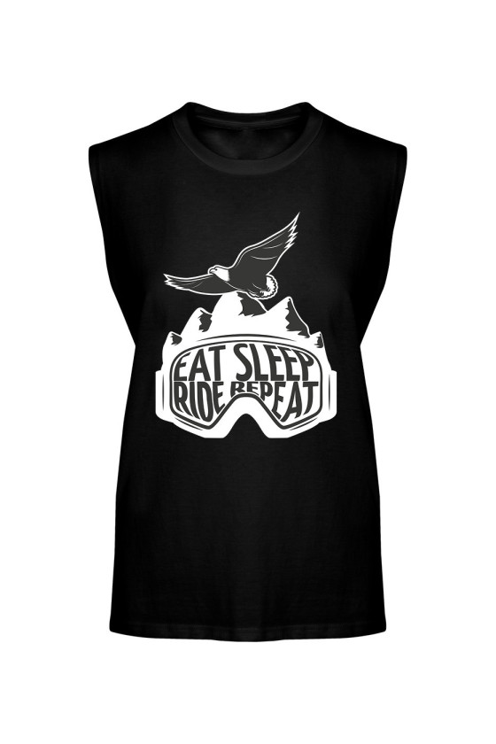 Koszulka Męska Tank Top Eat, Sleep, Ride, Repeat