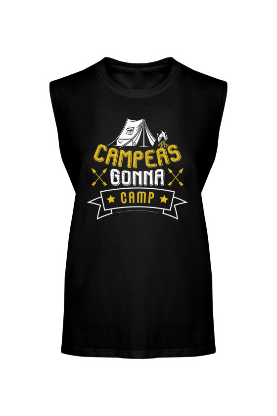 Koszulka Męska Tank Top Campers Gonna Camp