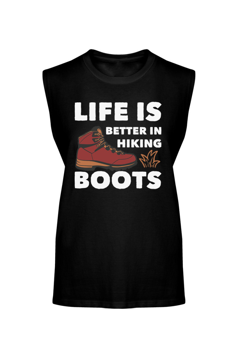 Koszulka Męska Tank Top Life Is Better In Hiking Boots