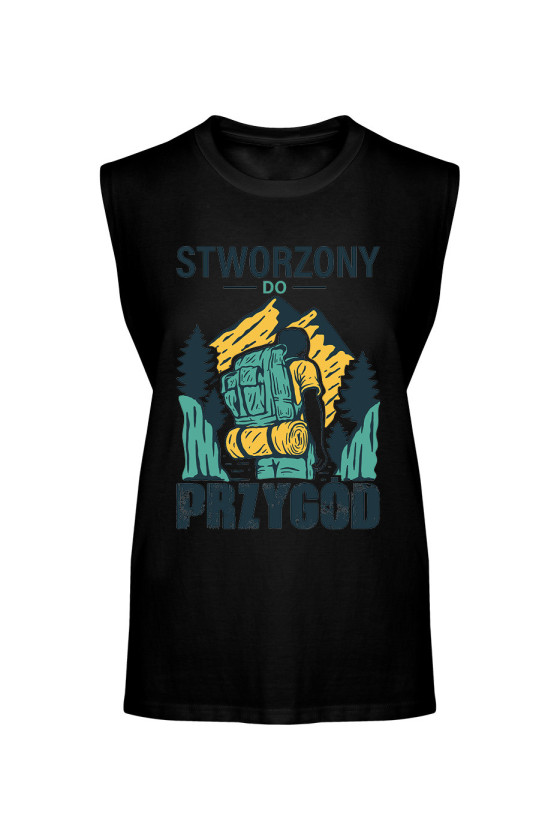 Koszulka Męska Tank Top Stworzony Do Przygód