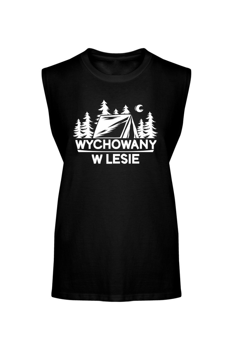 Koszulka Męska Tank Top Wychowany W Lesie