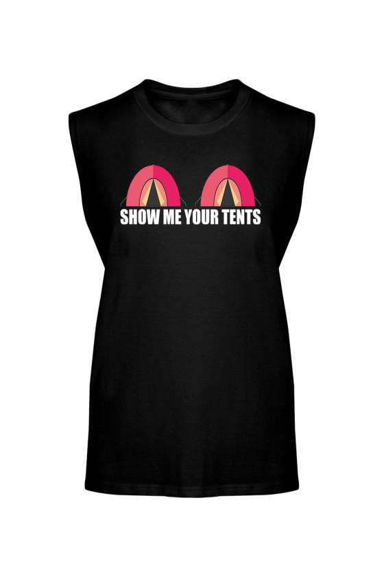 Koszulka Męska Tank Top Show Me Your Tents