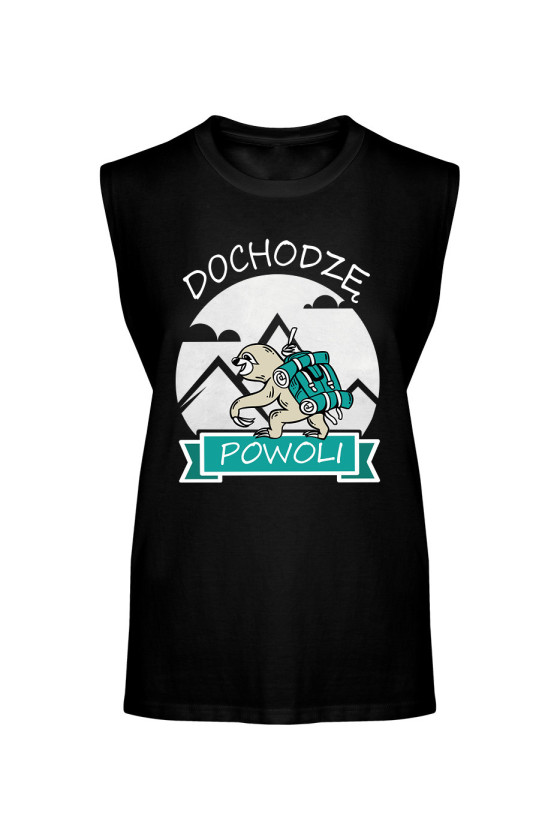 Koszulka Męska Tank Top Dochodzę Powoli