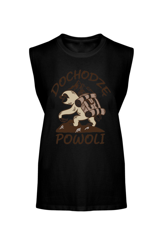 Koszulka Męska Tank Top Dochodzę Powoli II