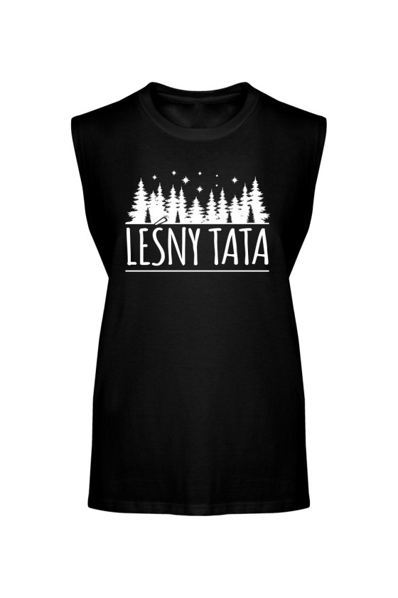 Koszulka Męska Tank Top Leśny Tata