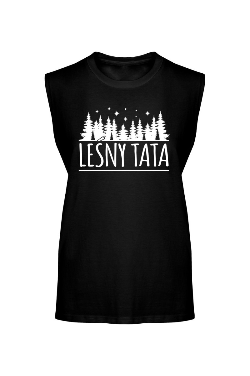 Koszulka Męska Tank Top Leśny Tata