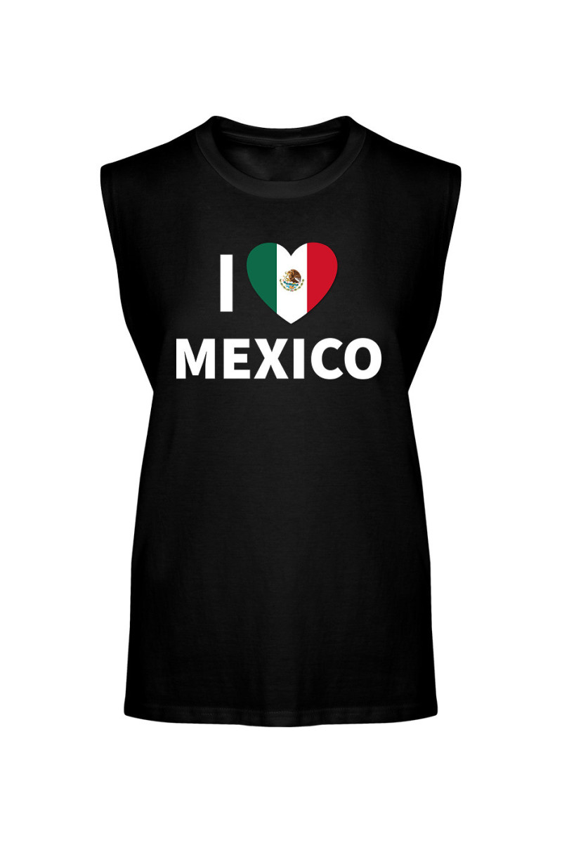 Koszulka Męska Tank Top I Love Mexico