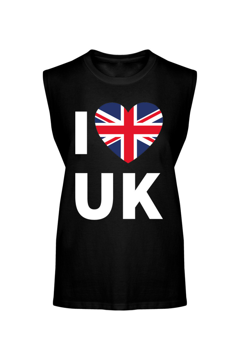 Koszulka Męska Tank Top I Love UK