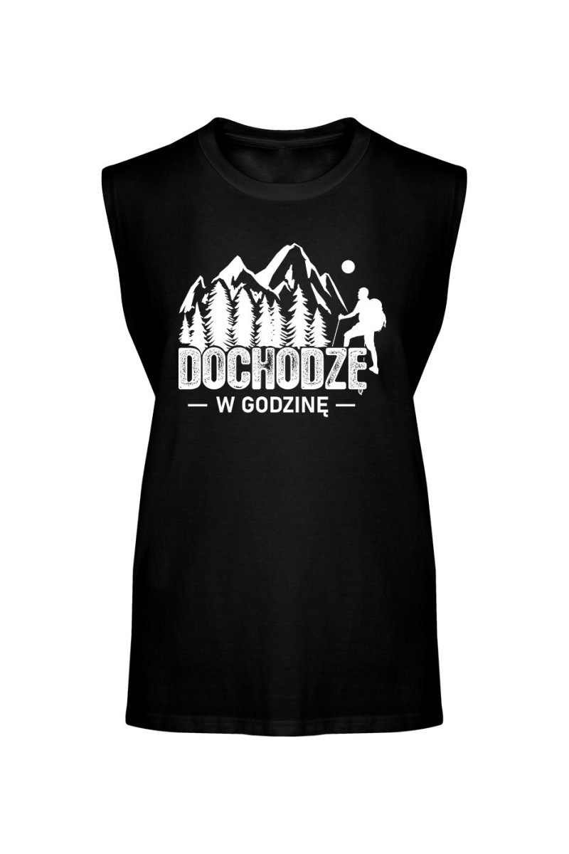 Koszulka Męska Tank Top Dochodzę W Godzinę