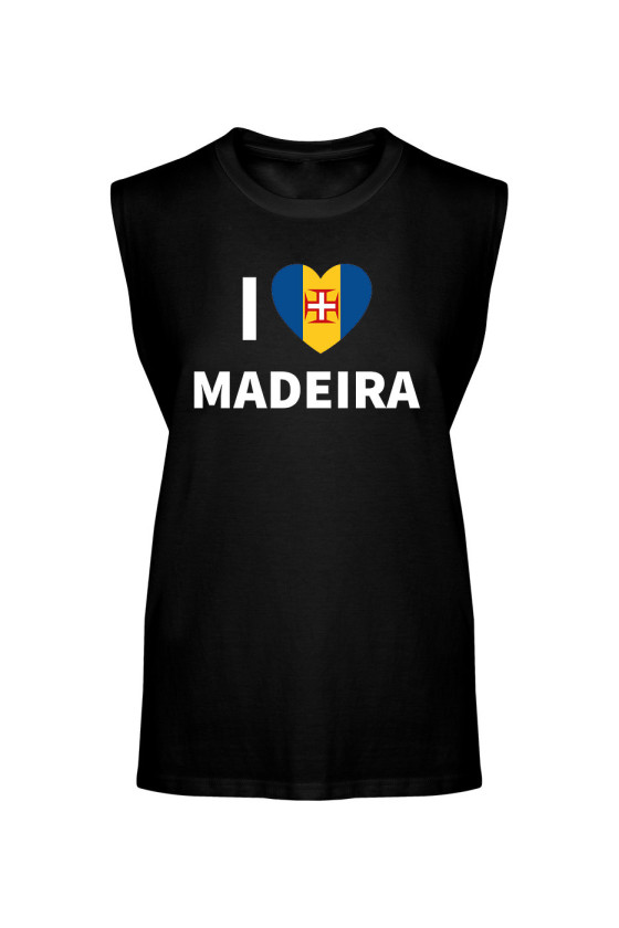 Koszulka Męska Tank Top I Love Madeira