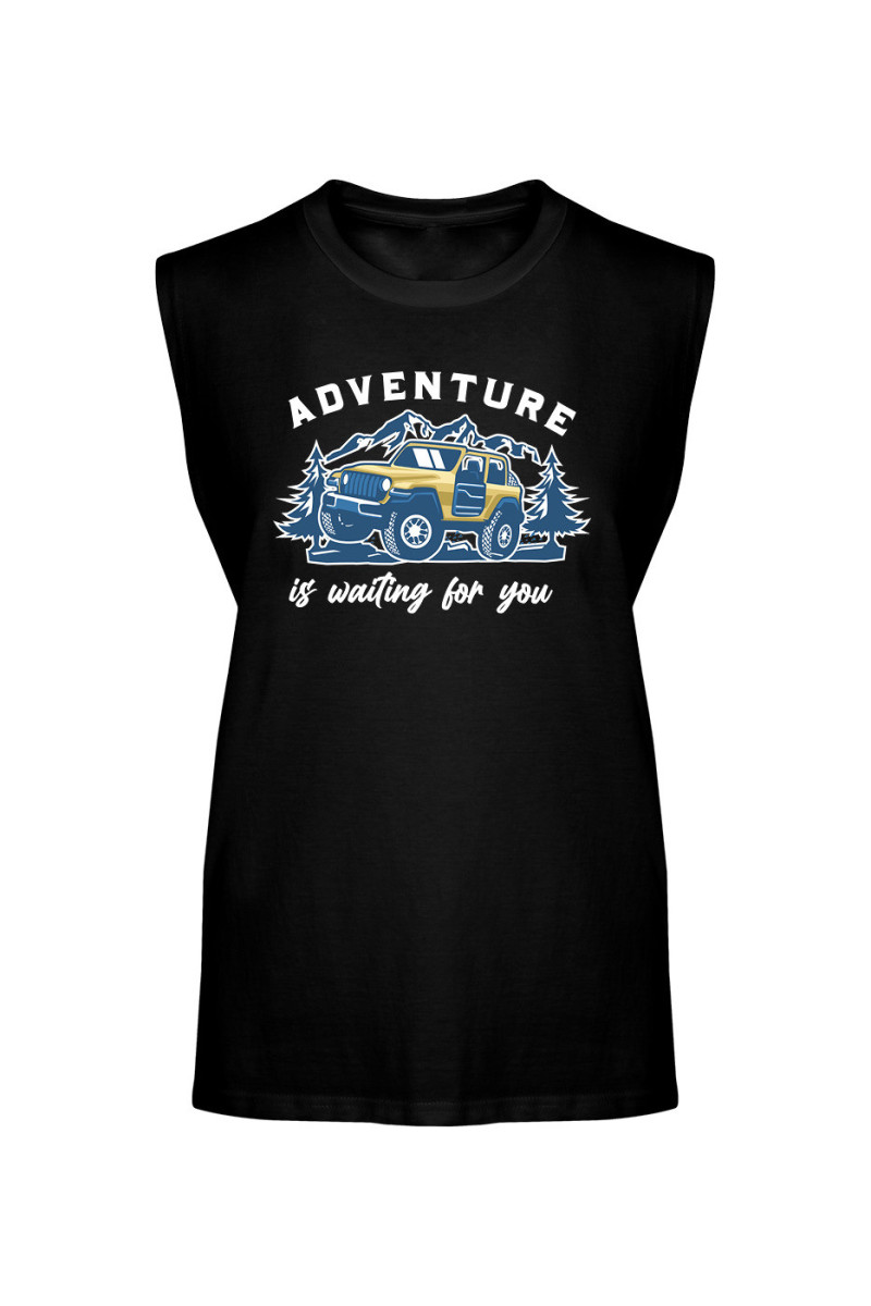 Koszulka Męska Tank Top Adventure Is Waiting For You