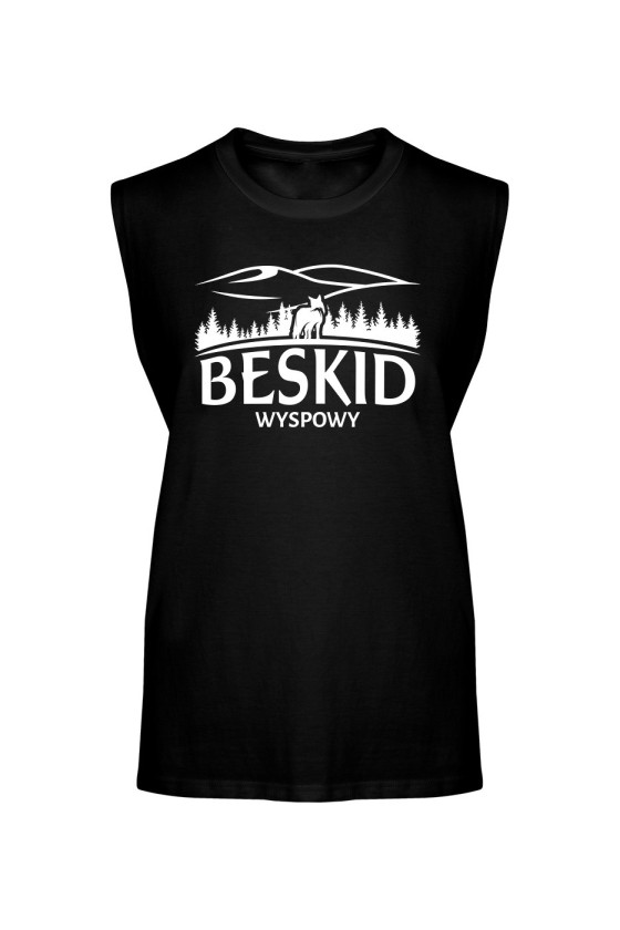 Koszulka Męska Tank Top Beskid Wyspowy Pasmo Górskie