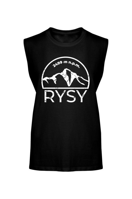 Koszulka Męska Tank Top Rysy 2499m n.p.m.