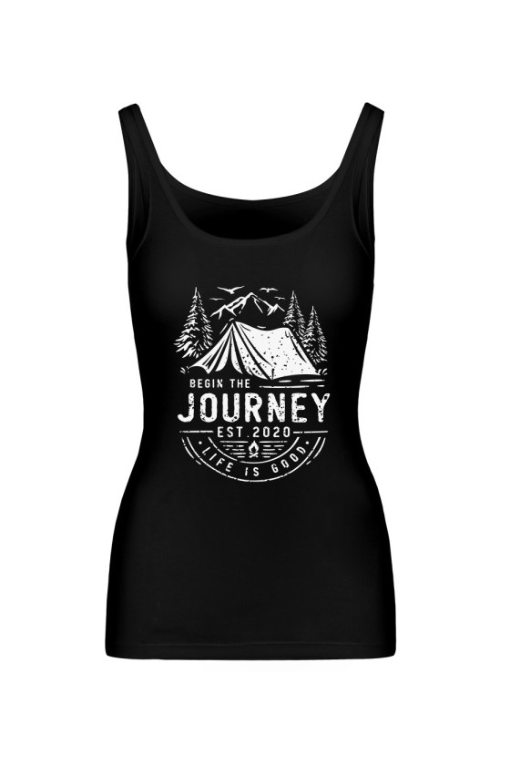 Koszulka Damska Tank Top Begin The Journey